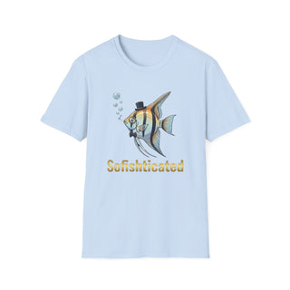 The "Sofishticated" T-Shirt | Funny Angelfish Pun Tee
