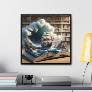 The Journey Awaits Canvas Framed