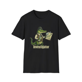 The "In-Vest-Alligator" T-Shirt | Funny Finance & Stock Market Pun Tee