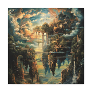Dreamscape City In The Clouds