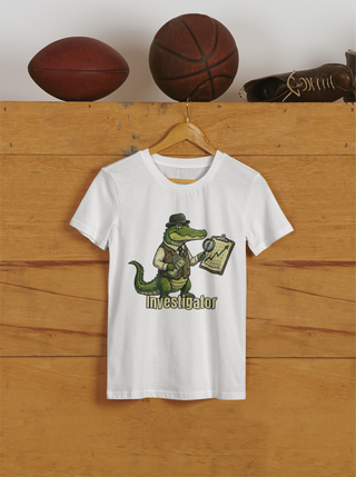 The "In-Vest-Alligator" T-Shirt | Funny Finance & Stock Market Pun Tee
