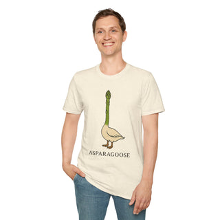 Asparagoose Unisex Softstyle T-Shirt - Fun & Quirky Graphic Tee