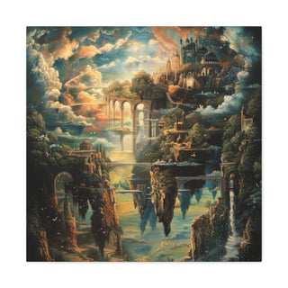 Dreamscape City In The Clouds