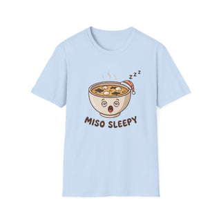 The "Miso Sleepy" T-Shirt | Funny Food Pun & Nap Time Tee